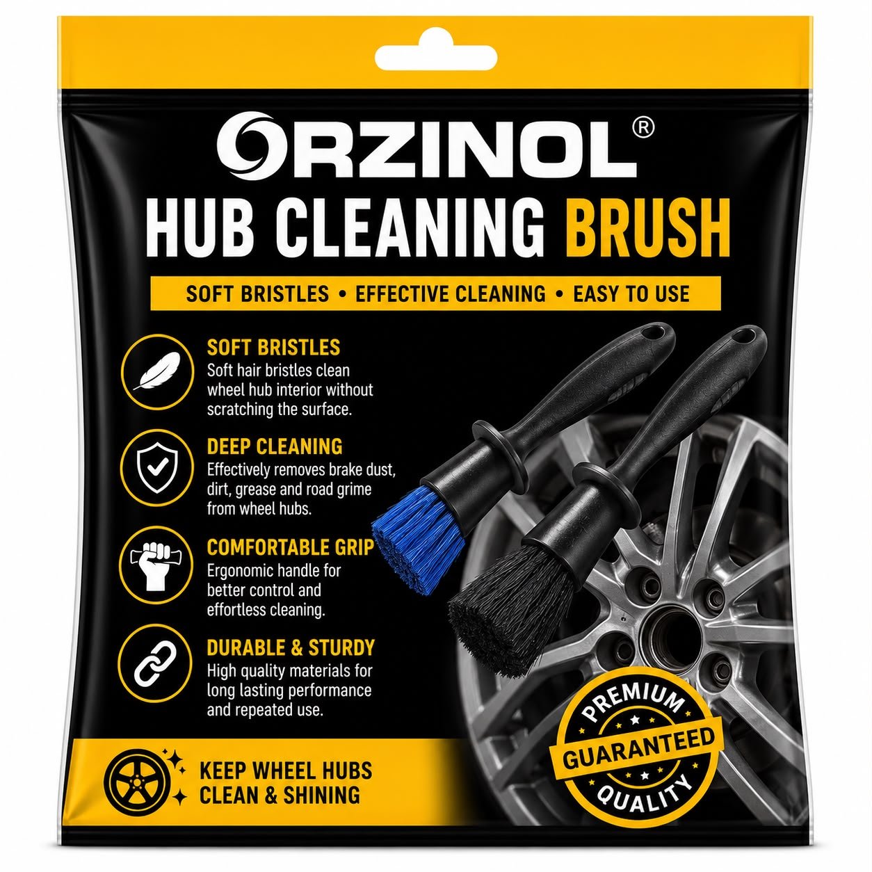 HUB CLEANING BRUSH